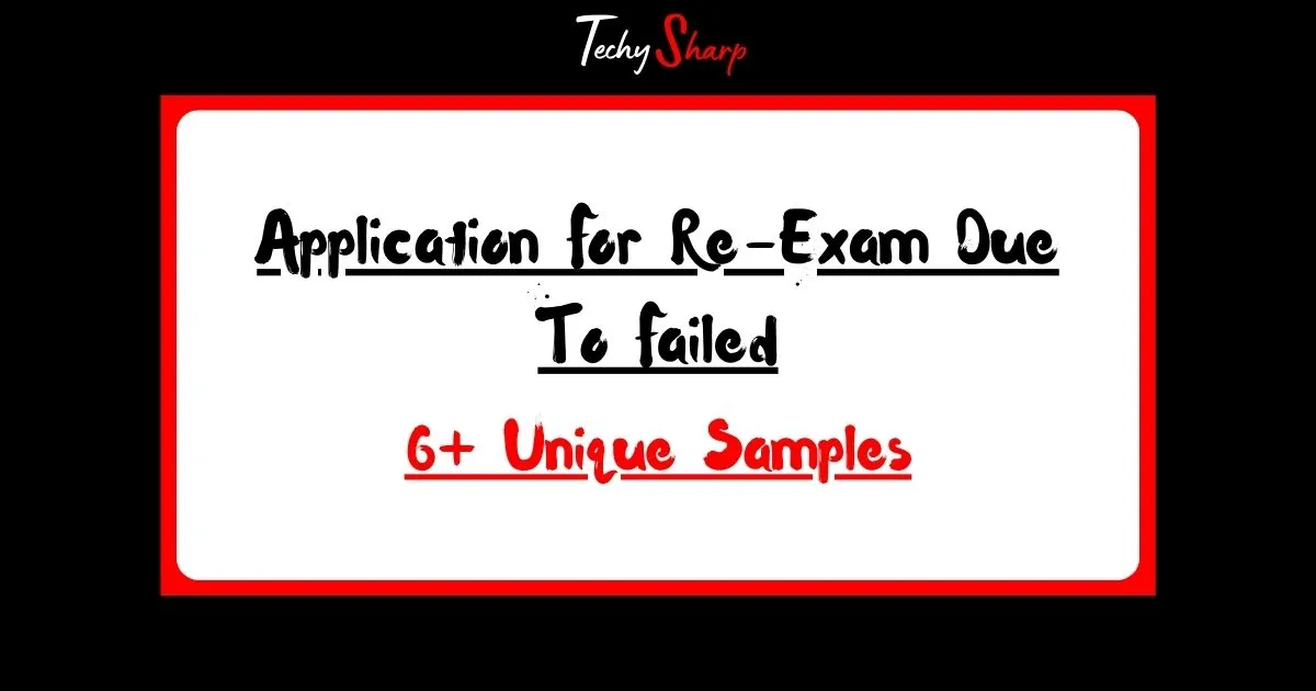 Application For Re-Exam